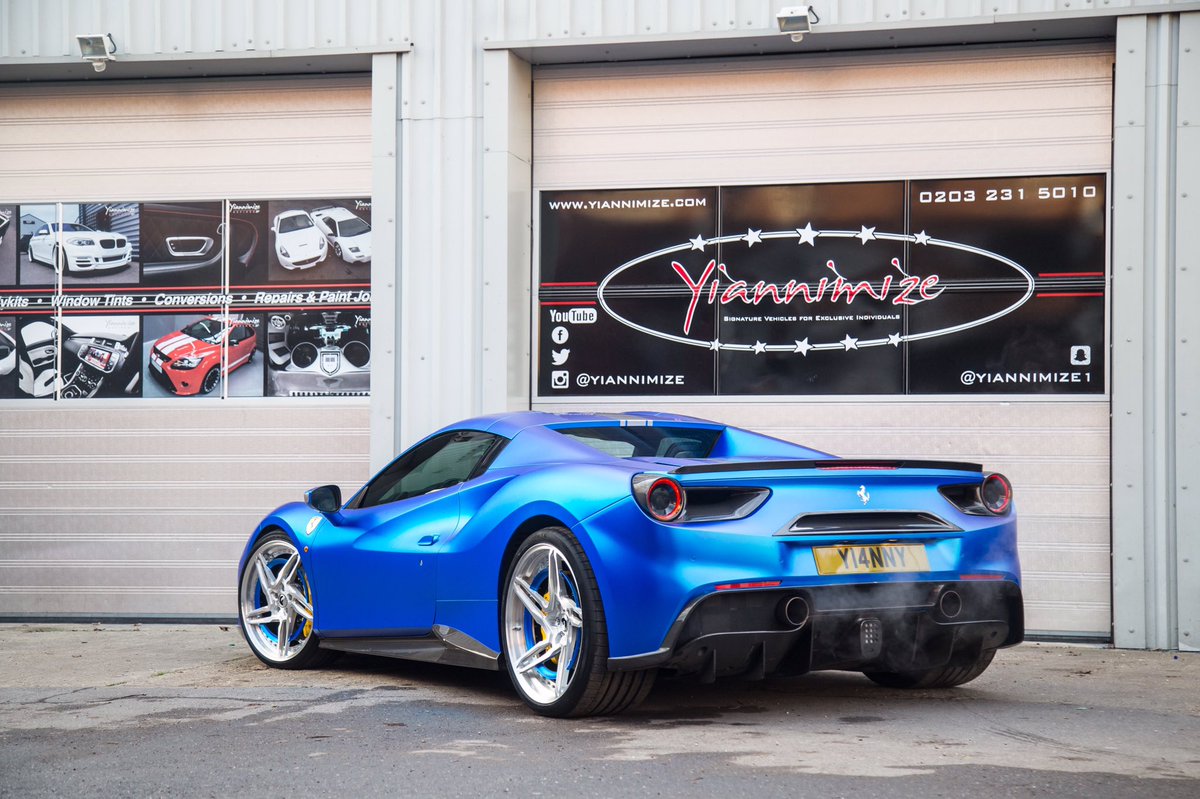 yiannimize's tweet photo. In love 💙💙💙.... New wrap and new wheels #yiannimize https://t.co/Nrr7f8xwm6