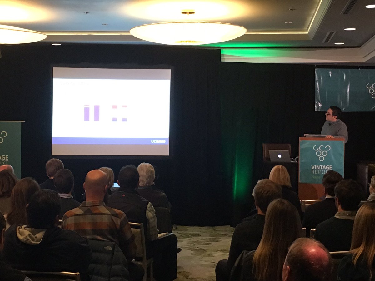 #vr2016 Dr Kultural on effect of water on #wine hue. Watch it live here : vintagereport.com/en/napa-2016#a… #vineyard