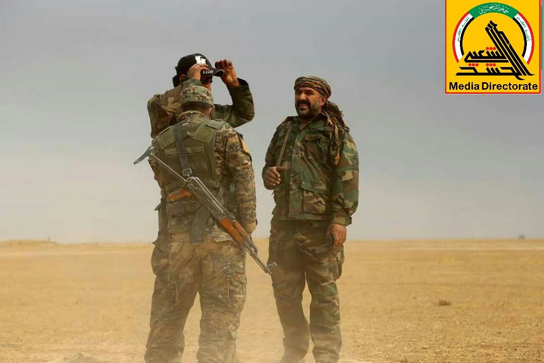 PMU forces/ Brigade 8:
Bombing 3 trapped cars and killing 6 ISIS militants in fighting of an attack on 'Al-Hadhar' crossroad south of #Mosul