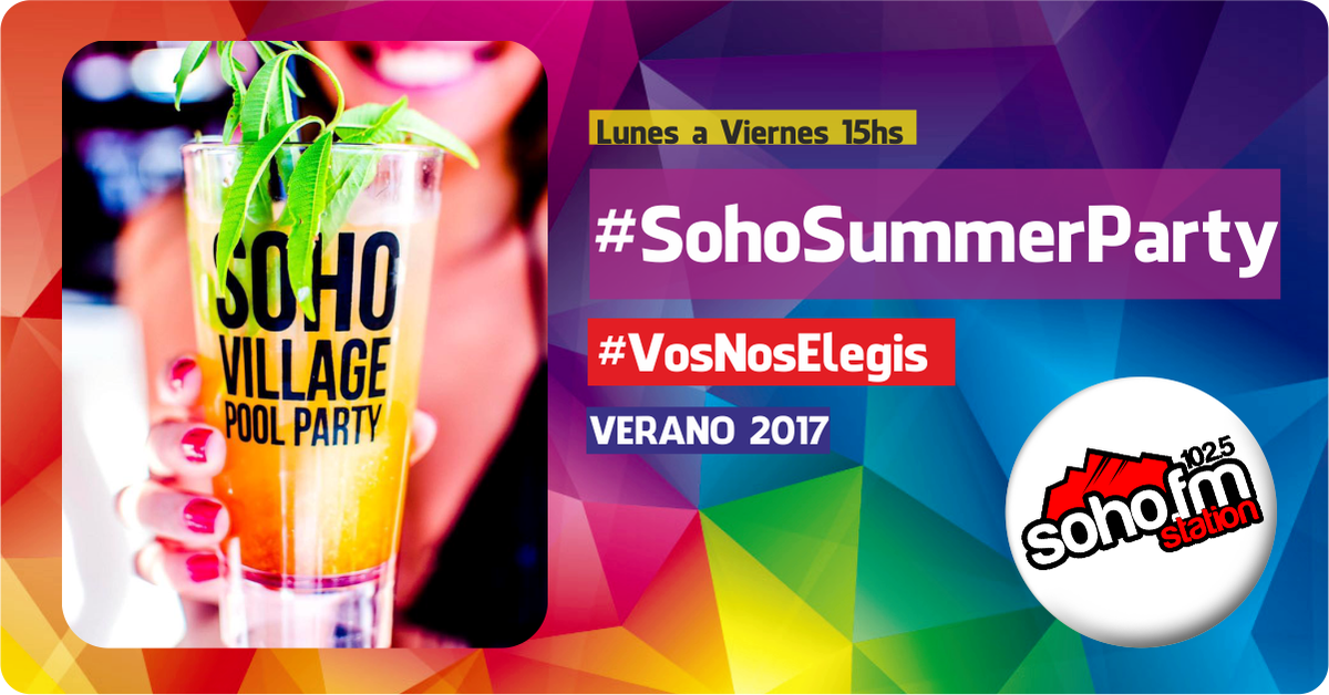 FMSohoStation's tweet photo. Tarde calurosa en Carlos Paz transmitiendo desde la POOL PARTY del @SohoVillageVCP  parador exclusivo de #SohoFM https://t.co/hczbV7NxpY https://t.co/uDf8GG3M4H
