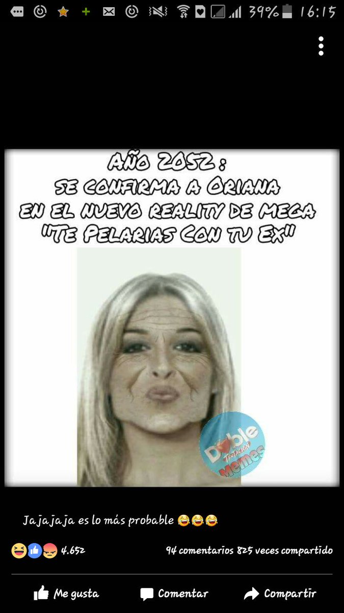 darlingdenisee's tweet photo. @OrianaGMarzoli  jajaja y seguira siendo la reyna de los realitys jsjaja https://t.co/w2vbsWNEtv