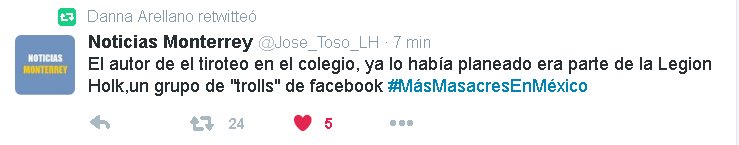 gholos's tweet photo. #MásMasacresEnMéxico jajaja un grupo de truls xd https://t.co/Dlt1yNo7rX