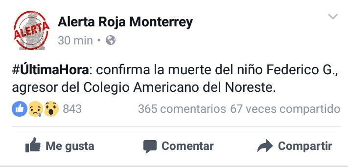 Feer_prr's tweet photo. #MásMasacresEnMéxico se nos fue un grande :"vv https://t.co/0Wt7DA0T8E
