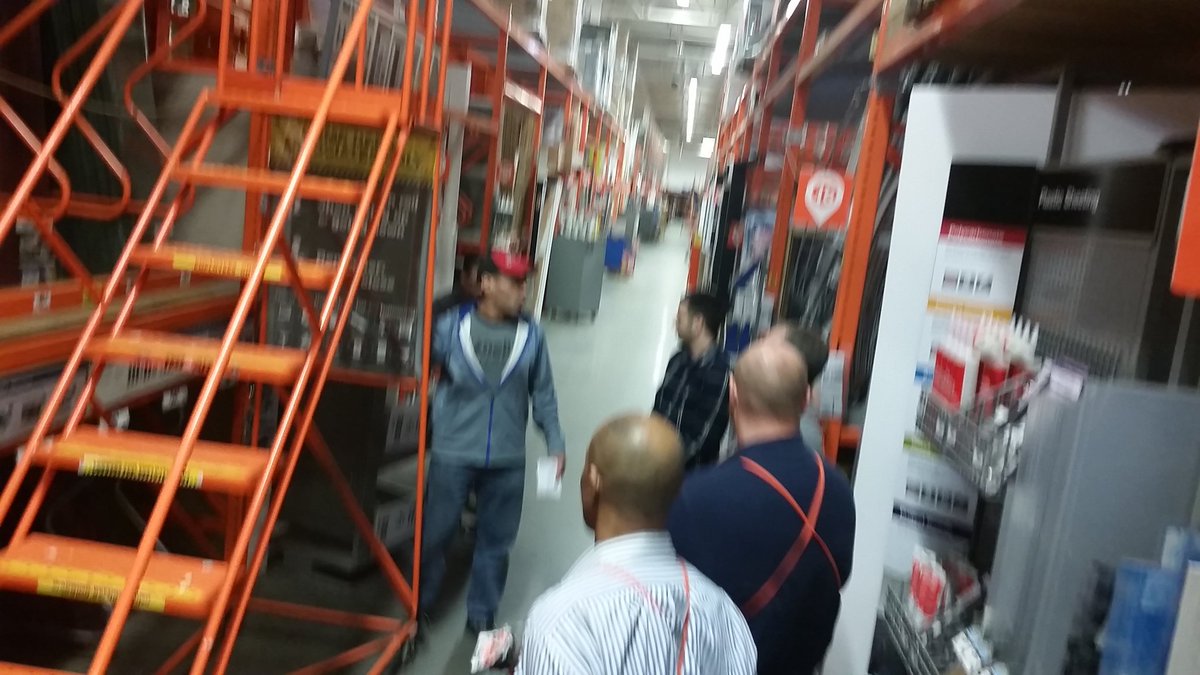 RonParvisHD's tweet photo. D118 AP team taking it to the sales floor for more training. The team is doing a great job making Safety Awareness a priority. Thanks team. https://t.co/yGfvdg31HV