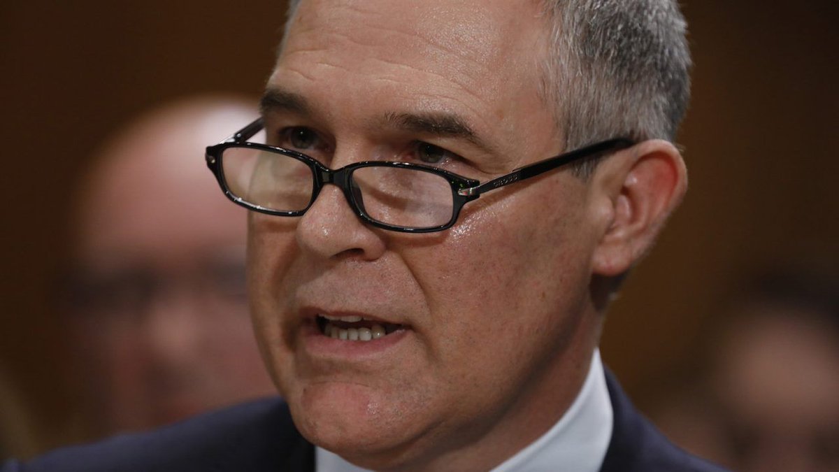 theblaze's tweet photo. Trump’s would-be EPA chief faces emotional opening remarks from Democratic senator https://t.co/oUQ6PkbdNi https://t.co/6jwfGxYxID