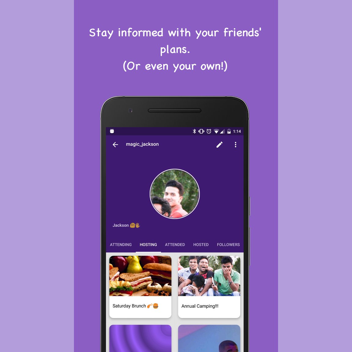WallflyTheApp's tweet photo. Never be left out with Wallfly. Keep up and stay informed with your friends. #OnTheFly https://t.co/9Bd4NZQjdB