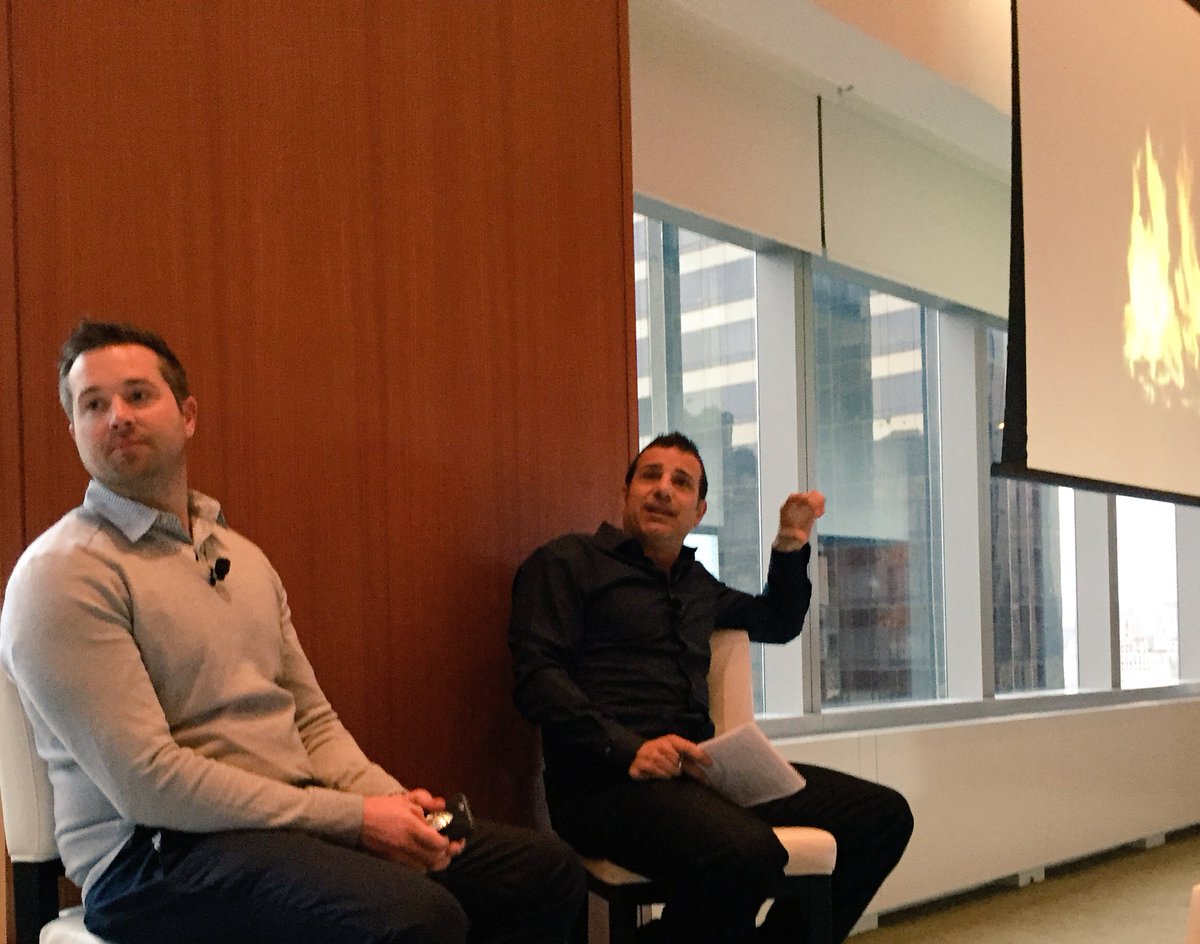 wloglobal's tweet photo. Mark Levien, Digital Marketing Director @TheCoffeeBean & @Kevin_m_rice of @weareHATHWAY showcase new mobile payment app at #mobilefirstlook https://t.co/9VEUf7TAzx