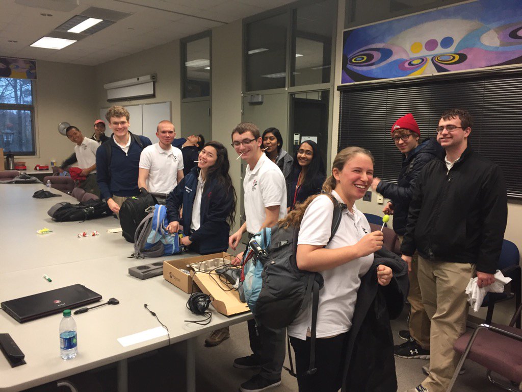CornellENGTeams's tweet photo. Smiles all around! @CornellRocketry @StudentLaunch https://t.co/ByaKS1E17Z