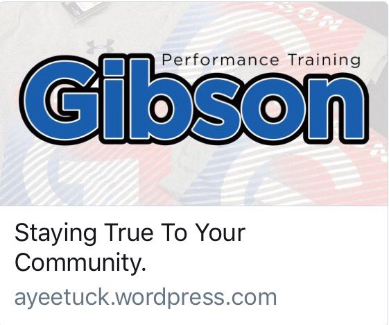 GibsonTraining's tweet photo. If you haven't, read the article done by @ImvginaryPlvyer on us! Great article, must read! Thanks for all the love! https://t.co/KHVfrQ4iBv