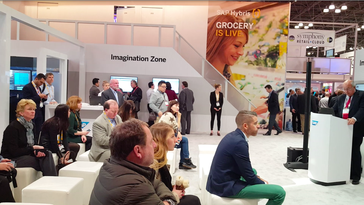 CloudAnalyticsN's tweet photo. Thank you to all that watched our presentation and shared your vision at the @SAP_Retail booth during #NRF17 https://t.co/852cACMWrr
