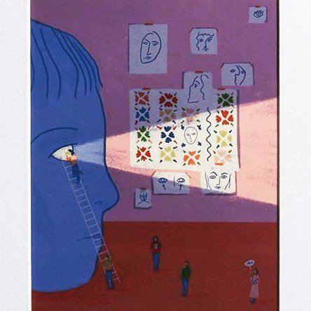 KCArtInstitute's tweet photo. Artwork by Lauren Seider ('17 illustration). #wednesdaywork #studentart #kcai https://t.co/N4rJapq8uR