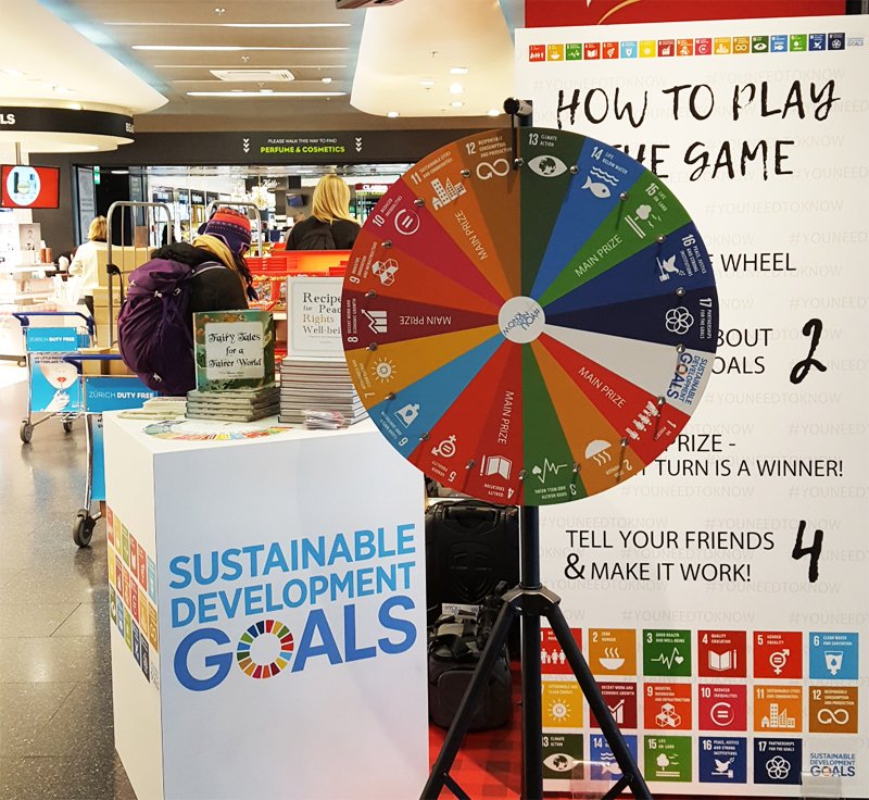 ONUinfo's tweet photo. De passage à l'aéroport de #Zürich? Jouez à la roue de la fortune du #DeveloppementDurable >> https://t.co/CmiqW6NOjY
#YouKneedToKnow #ODD https://t.co/0tBGiHHyBH