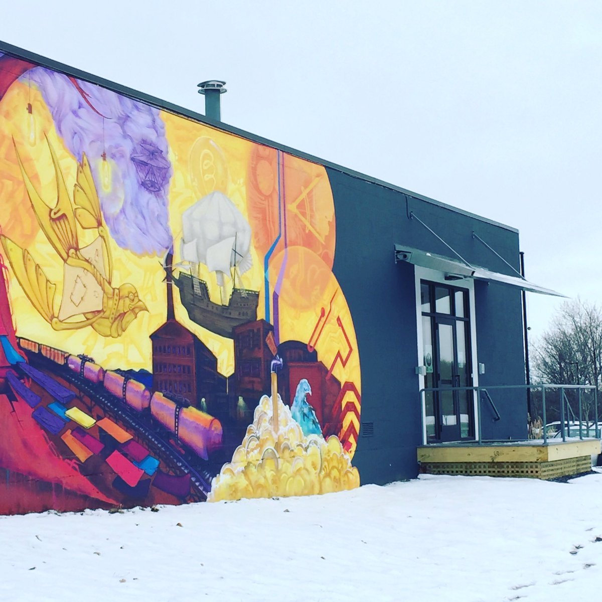 Agilion is at <a href="/generatorvt/">Generator</a> 's open house in their new space. Come check it out. #btv