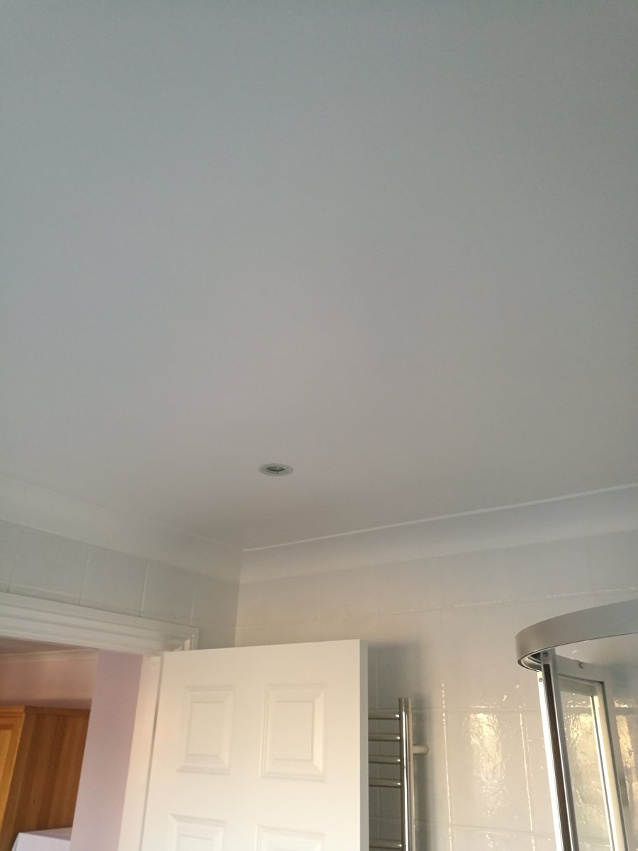 David Baker On Twitter Bathroom Ceiling Completed In