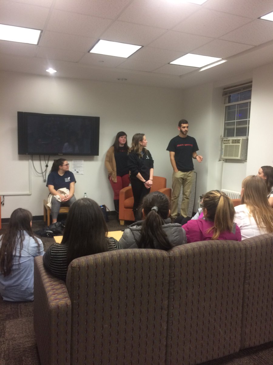 We had such a good turn out in Regan last night talking about being an OA! If you missed it come by Pryz 331 at 8 pm to hear more about it!