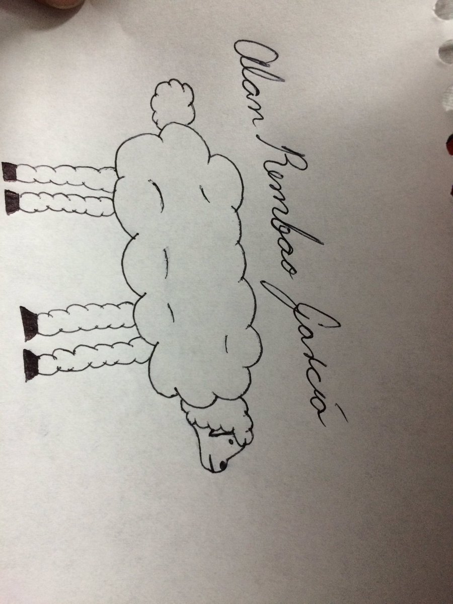 omar_cg27's tweet image. #HPCCM#DibujameUnaOvejita