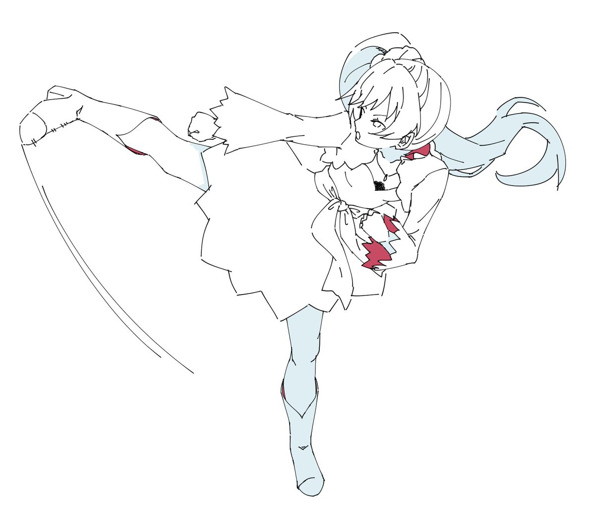 ワイスでランダムポーズ T Co 060gep9lr9 Rw 海野ぺぽ のイラスト