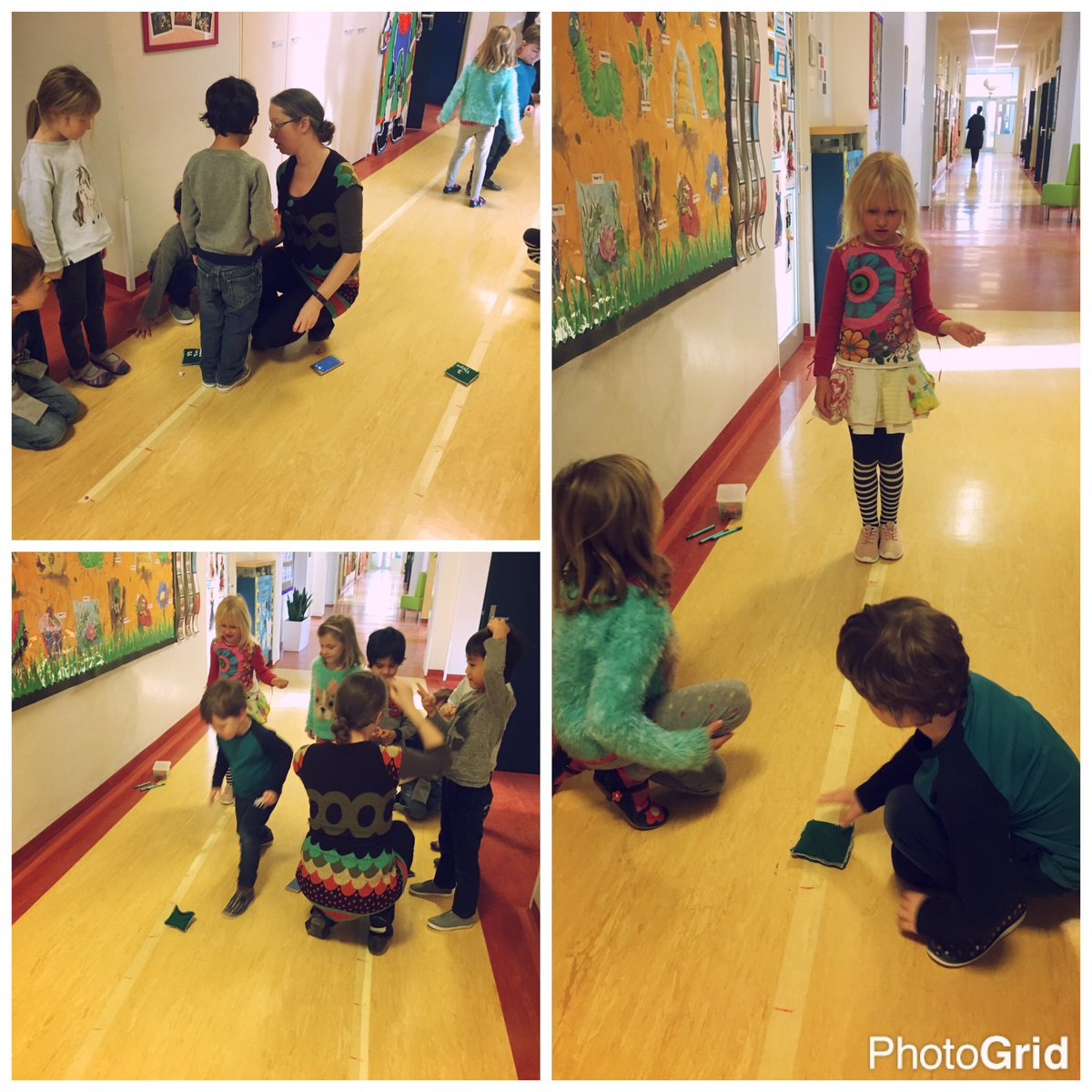 jbagust's tweet image. Best maths is #realmaths Children enjoying using addition in a fun way. #PBSlearning