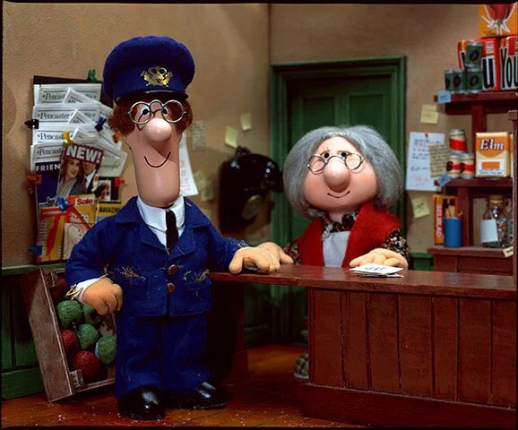 realpostmanprat's tweet photo. Well Mrs Goggins, I've never done it like that before. I'll not be sitting down for a good while. https://t.co/KtPwJs3nOY