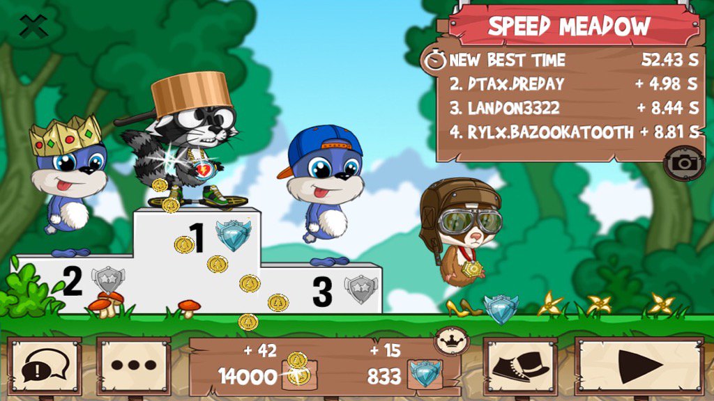 xxspyd3rxx11's tweet photo. Get on my level, son! #funrun2 #DreDay #Landon3322 #bazookatooth https://t.co/3hl86ITppG