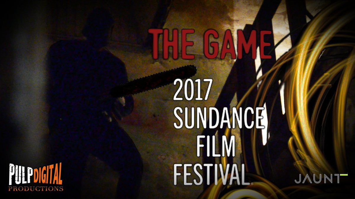 TheGameVR's tweet photo. #Sundance2017 #TheGameVR #jauntvr #pulpdigital #VR #series #VirtualReality #tech #Future #futureishere #innovation https://t.co/l75WqTm44a