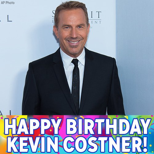 Happy Birthday to two-time Oscar winning actor Kevin Costner! 