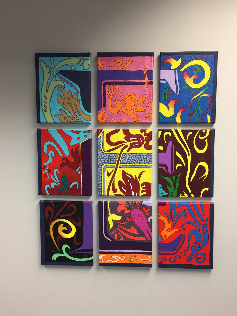 EWSCMusketeers's tweet photo. Thank you to the HS art students and Mrs Temple @artist_temple for the new decor at the Admin office! #EWGameOn https://t.co/ee3ED4F08l