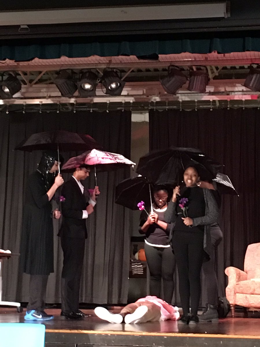 MsClancy09's tweet photo. Loved my sneak peek! "on the day Santiago Nasar died.." Break a leg, @IAEast #litperformance on your production! @RBBrinks @StudentsIA https://t.co/cKPWyz5sb8