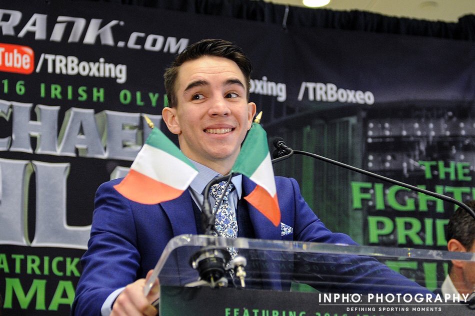 FirstClassBox's tweet photo. .@mickconlan11 can't wait to put on a show at the "O Mecca of Boxing" on St Patrick's Day #Boxing #ConlanToAmerica
https://t.co/qW7fY08IL2β¦ https://t.co/v8IMrJFApJ