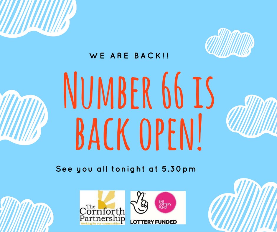 cornforthhouse's tweet image. Number 66 is back !