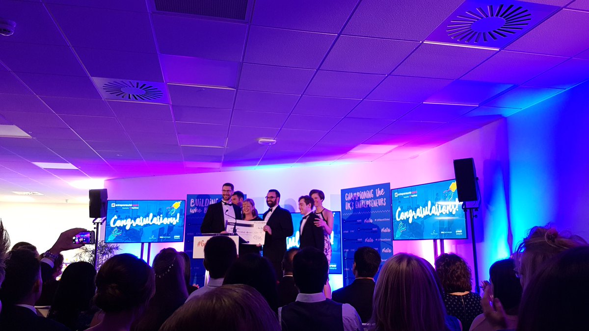 OwainD's tweet photo. Well done to all the winners at tonight's @ESparkGlobal awards! #GoDoAcceler8 https://t.co/WlF6JAHNYk