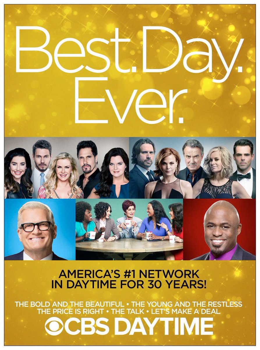 Have your BEST DAY EVER with @CBSDaytime !!! #1For30