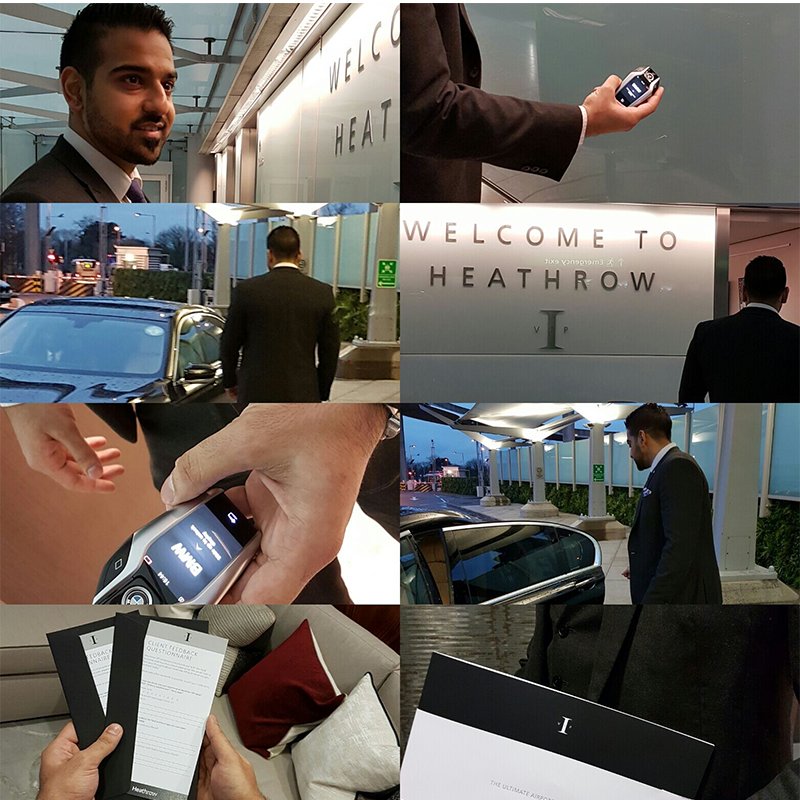 Heathrow VIP tweet media