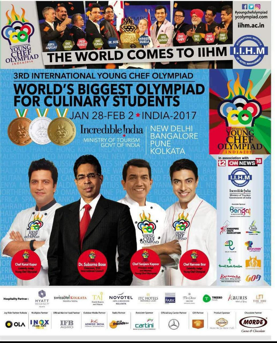 Saheba_IIHMPune's tweet photo. This picture is more than enough to show what is our Olympiad standard. 
Thankyou Dr.Suborno Bose for this opportunity.
@SanjeevKapoor https://t.co/RkGSBXEfj6