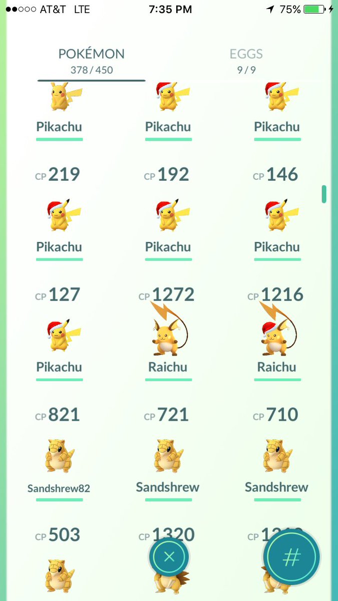 OCL1987's tweet photo. @trnrtips I have two Raichus that look like female but on the group page look male https://t.co/cTOsHtb7mh