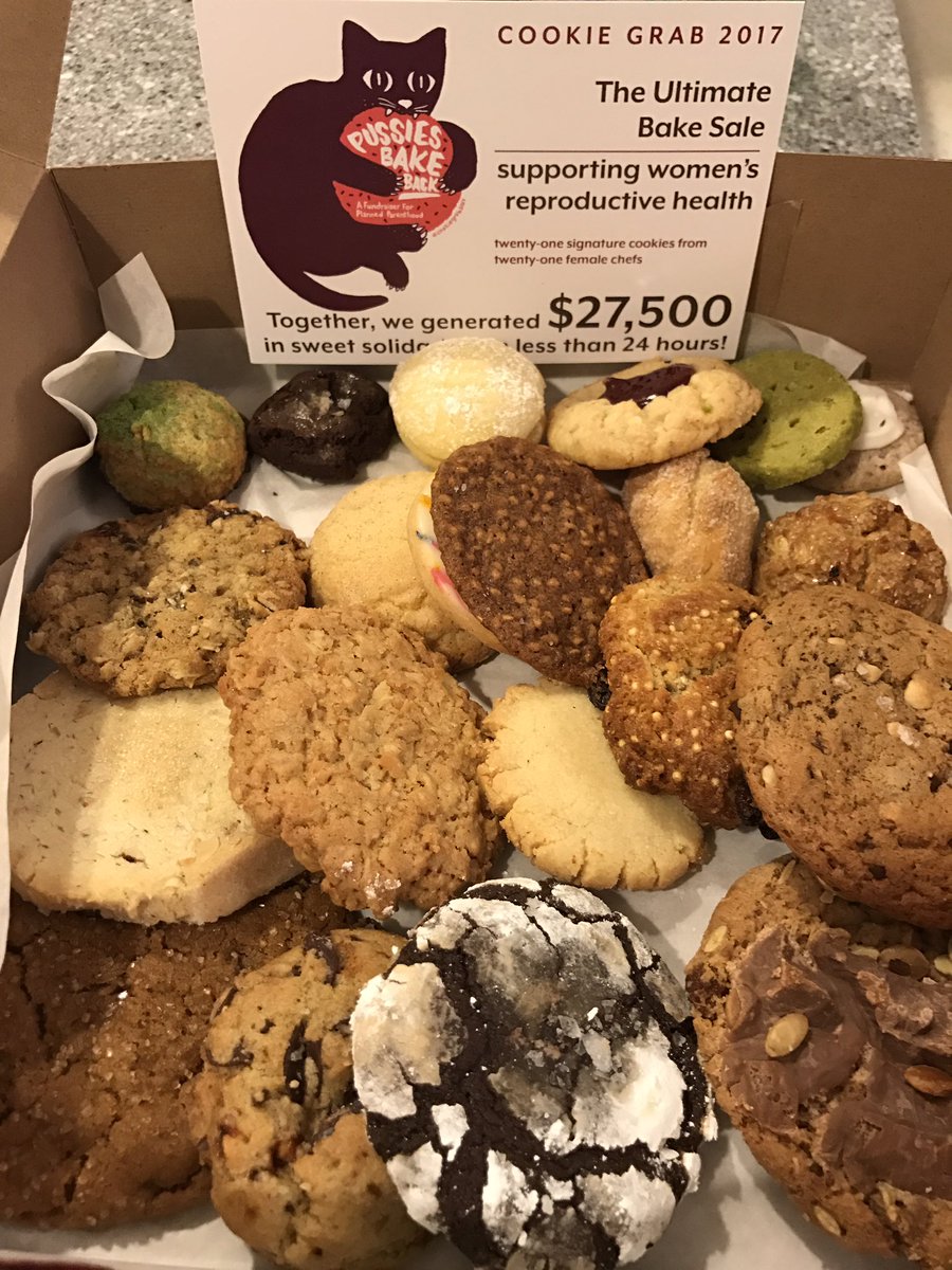 td_port's tweet photo. .@eaterpdx Enjoying a box of sweet #resistance here. Thanks to all who made it happen.  #CookieGrab2017 https://t.co/xwPR94On1u