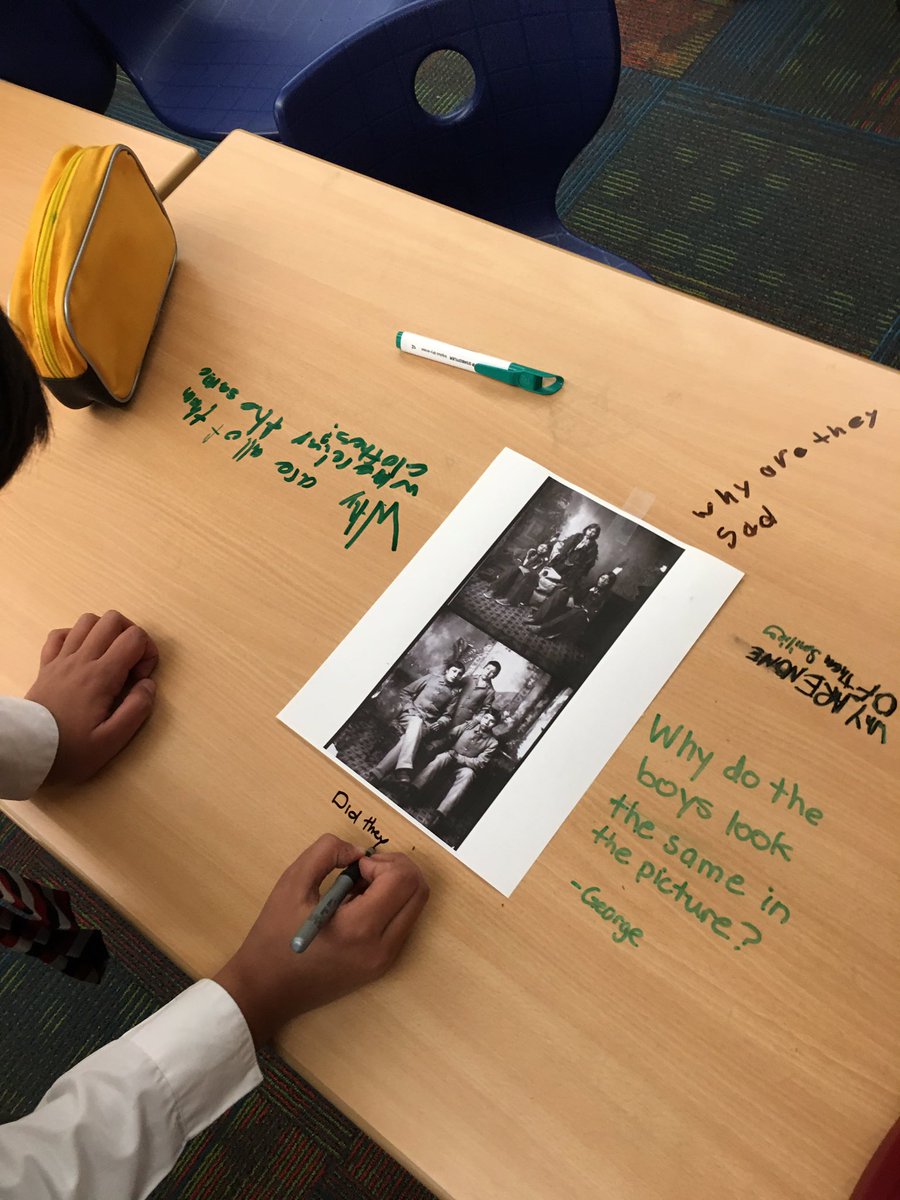StGeorgesGr5's tweet photo. Reflecting on Residential school photos #knowourhistory #socialsrocks https://t.co/ohm0Eom1Bn