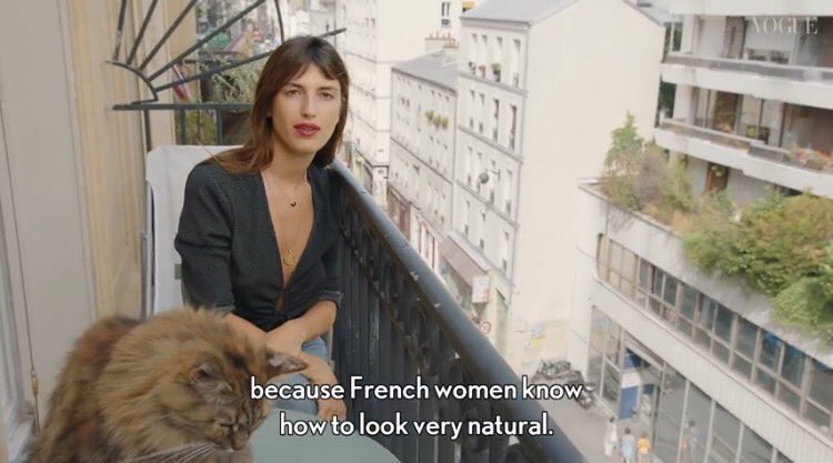 vintagevogues's tweet image. Jeanne Damas on French beauty