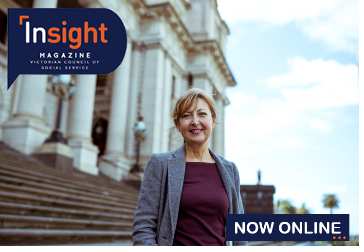 VCOSS's tweet photo. ICYMI.. Meet VCOSS' inaugural 'Sector Champion' Fiona McCormack from @dvvic #Insight16 https://t.co/78BpPUF8h9 https://t.co/bgayOqNuEa