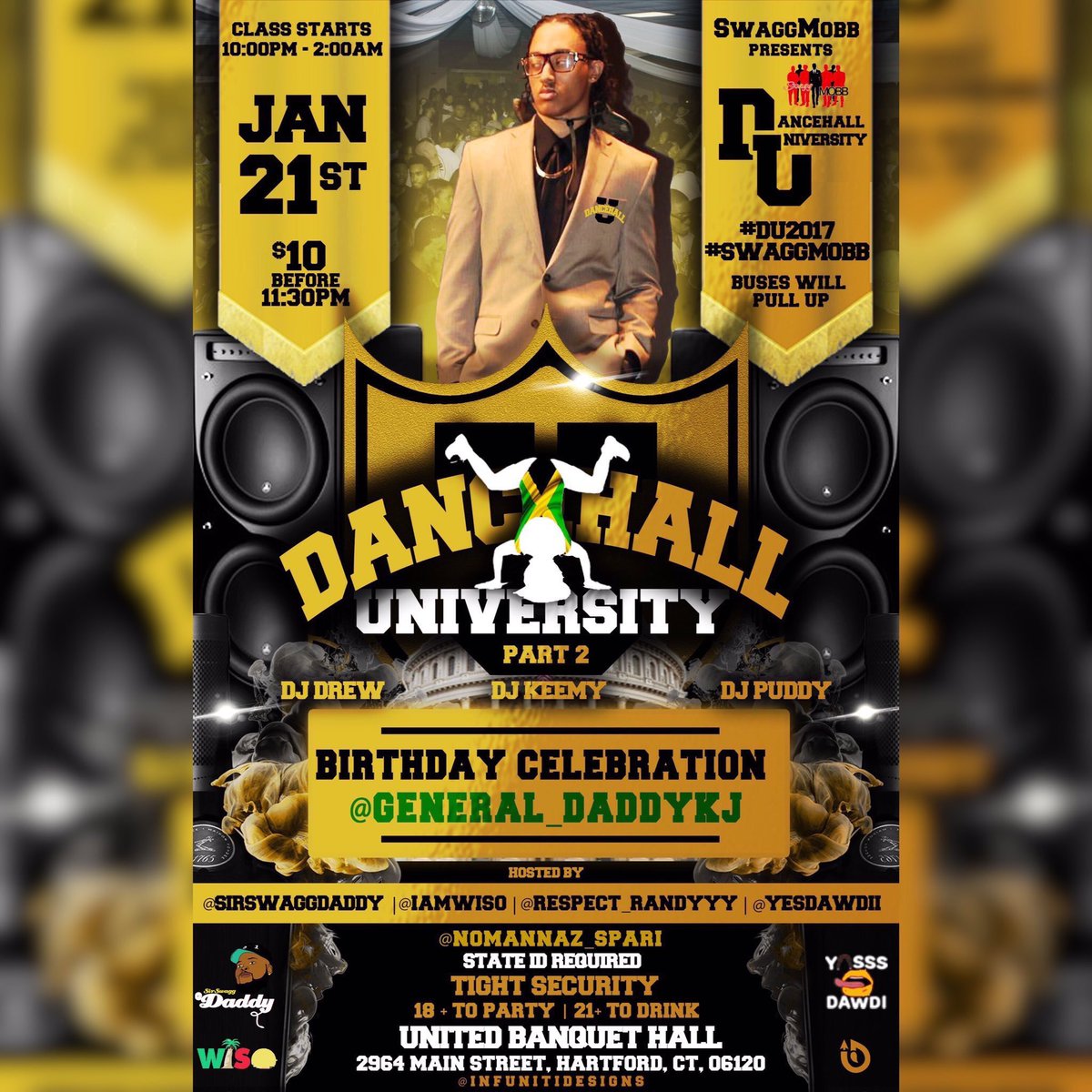 MrPluckEm_77's tweet photo. Litty 💪🏾💪🏾💪🏾 Turn Up For @_DaddyKJ Birthday #DancehallUniversity 🇯🇲🔥 https://t.co/xqIltYTbHI