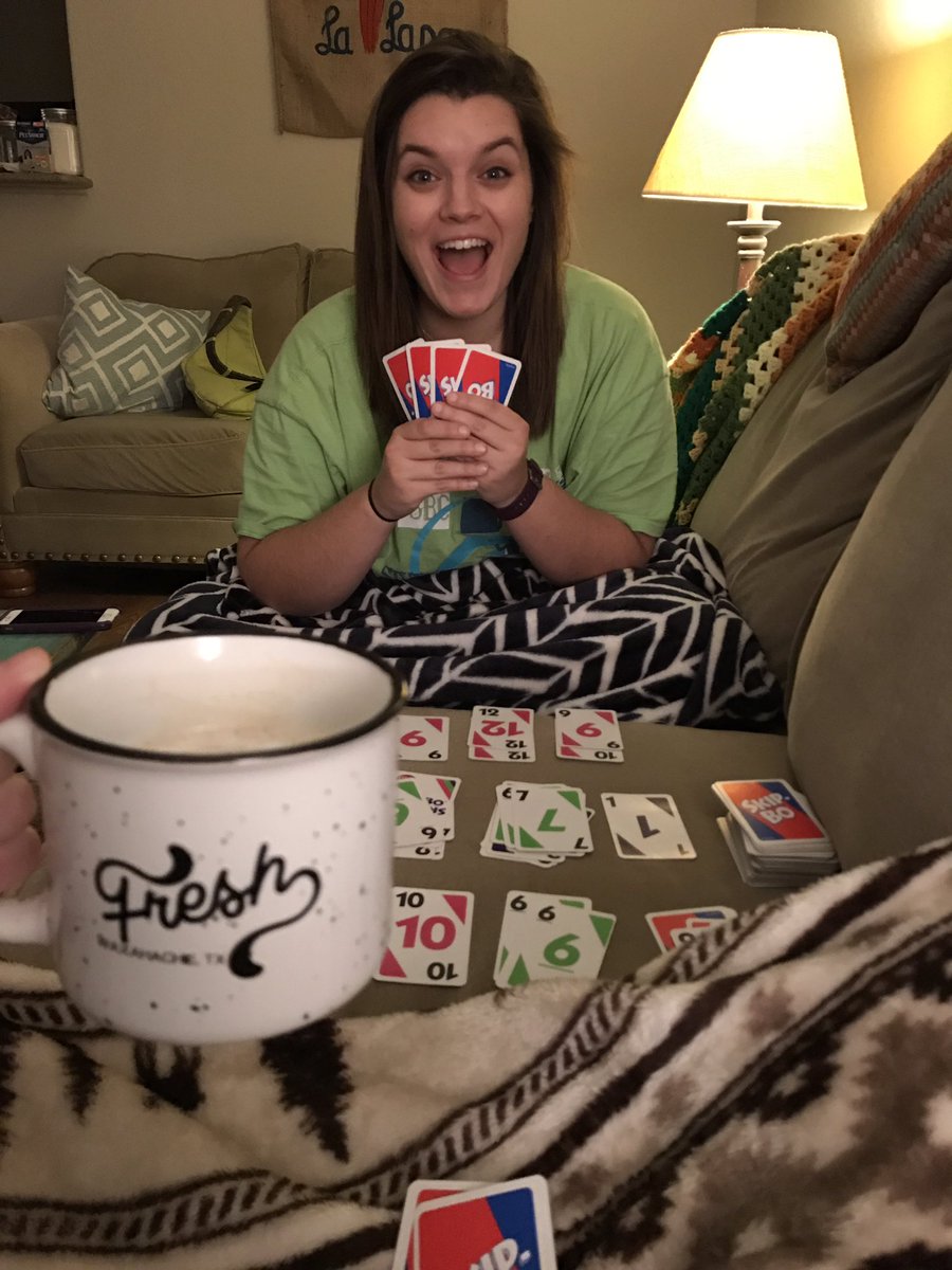 ape_henderson's tweet photo. Homemade lattes and skip-bo...aka we're alright at adulting. https://t.co/7I4EN9PcZq