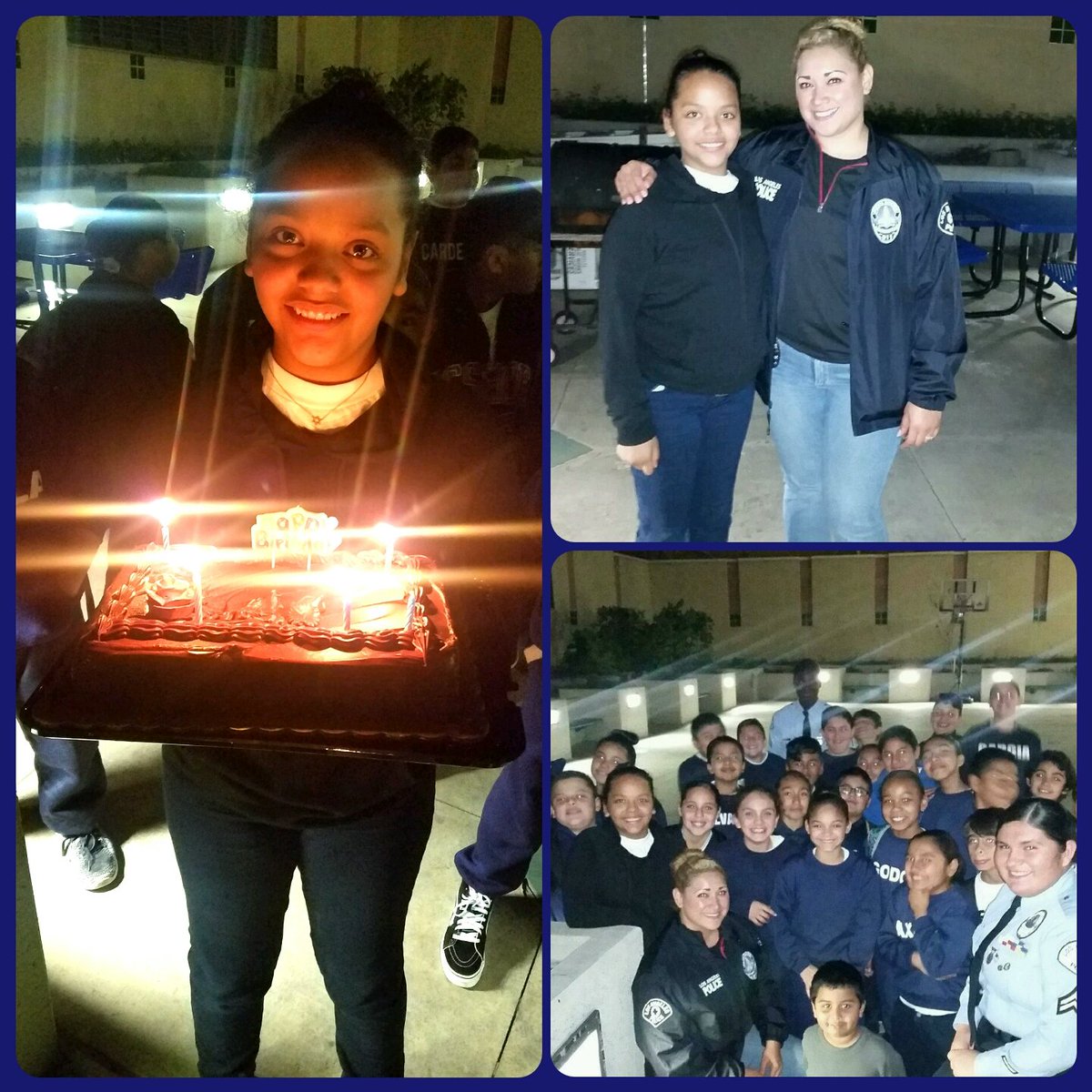 <a href="/77thJRCadets/">LAPD 77th JR Cadets</a> wishing Jr Cadet Lemus a happy birthday.