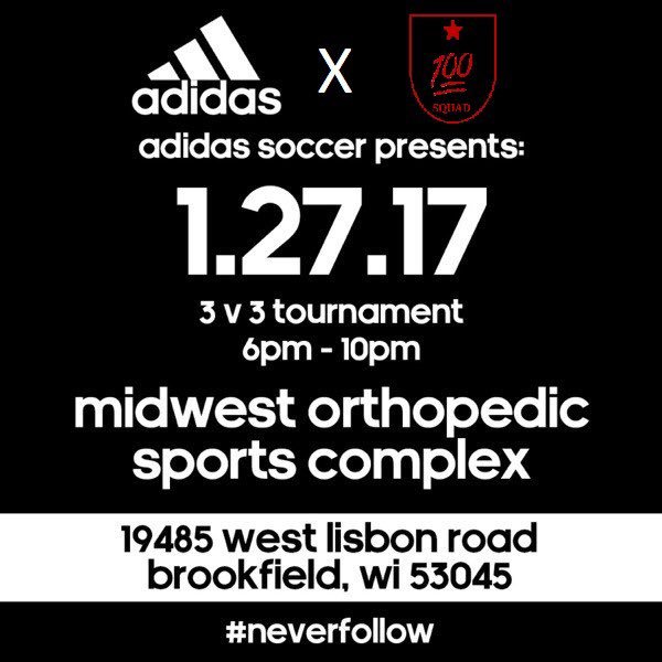 100SquadSal's tweet photo. BREAKING: π― Squad to send as many as nine athletes to the @adidasfootball 3v3 tournament in Brookfield. #BYLP https://t.co/qEAgIbMUux