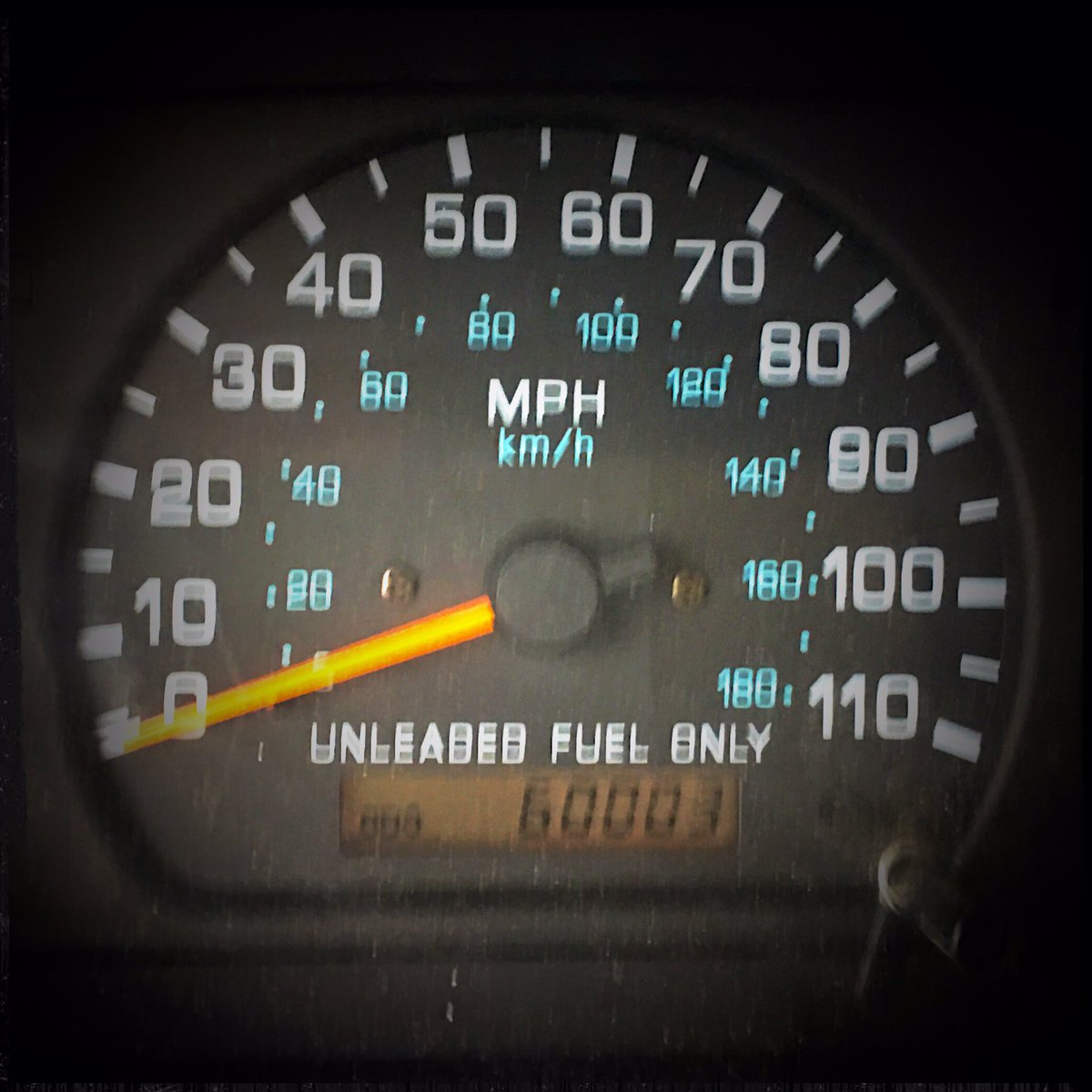Can't believe it. Finally went over 60k today in my truck. My 98 Frontier. 🤣 #workclosetohome #walkdontdrive #keeptheoilchanged
