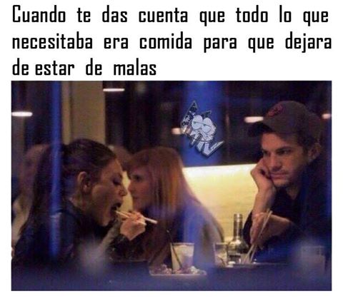 highprotops's tweet image. Cuanto te das cuenta que todo lo que necesitaba era comida... 😂 #humor #memes #humorgrafico