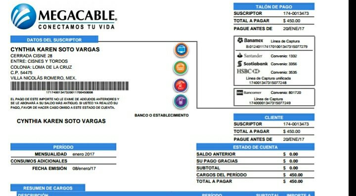 ᐈ Estado de Cuenta Megacable 【Consultarlo, Descargarlo y MÁS】