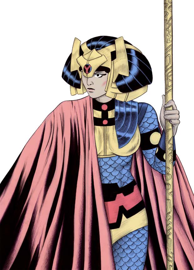 <a href="/ScottFreeNewGod/">Mister Miracle, Super Escape Artist #JusticeLeague</a> has been harassed by @JLAvsDarkseid's Elite&amp;numerous other kinds of demons since his escape from <a href="/GrannyGoodness_/">Granny Goodness, Director, Home For Orphaned Youth</a> Orphanage