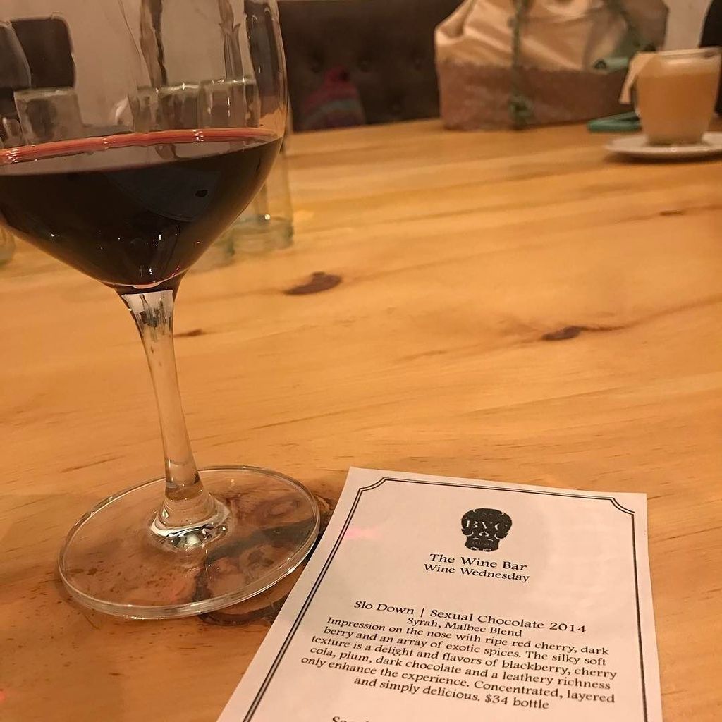 Dipitie's tweet image. I'm finally trying Sexual Chocolate! @slodownwines @blackvelvetcoffee #winewednesday #stit… ift.tt/2jzcL6p