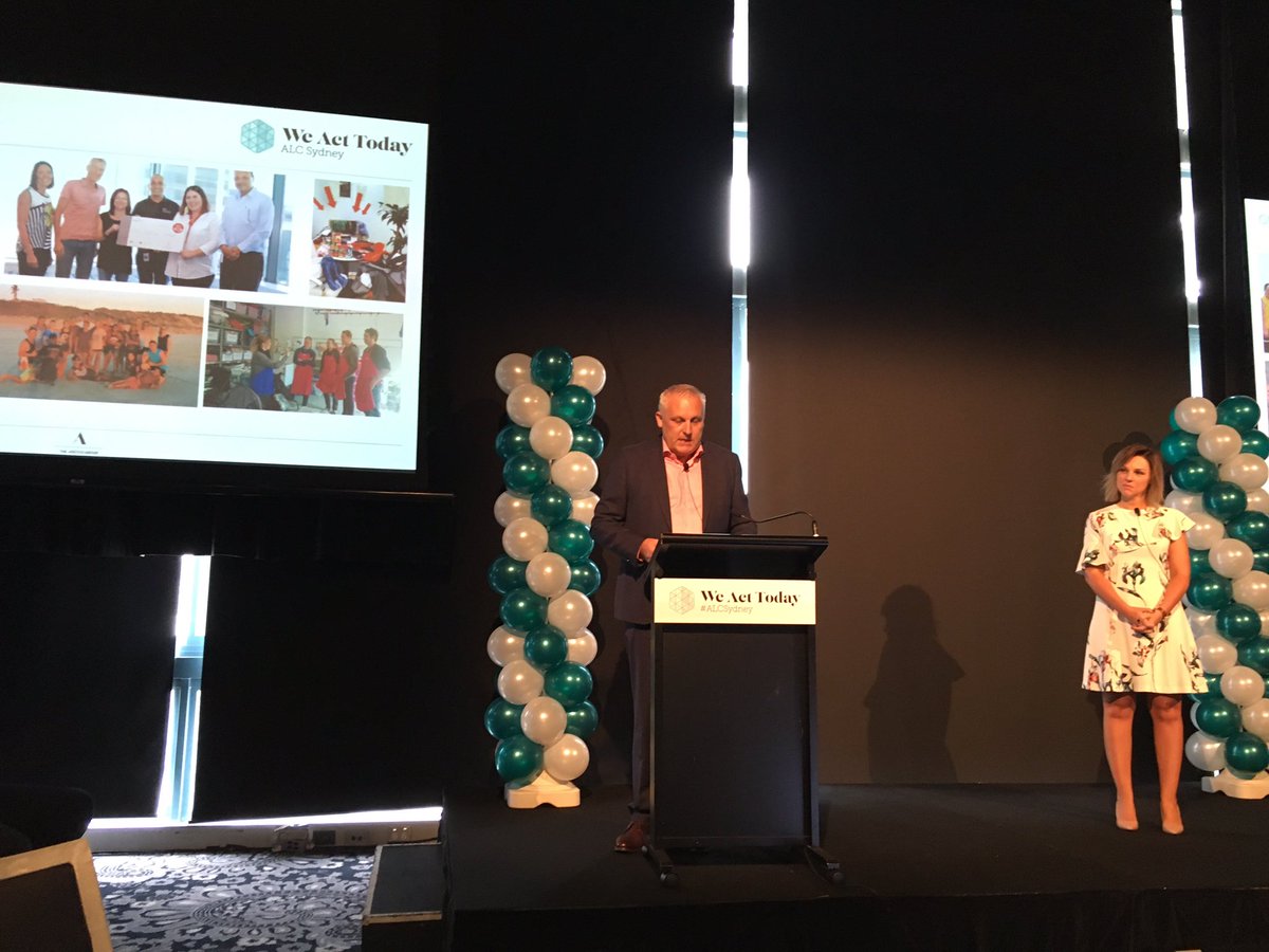 grades75's tweet photo. So proud of our CSR programs @doyle_ger @givile_m #ALCSydney https://t.co/okHARq0Pu9