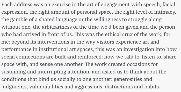 Open_Space's tweet photo. https://t.co/51bS1DHQt9 #PerformanceInMuseums cc @FrankSFNYC @walkerartcenter @girlwhereyouat @chriskallmyer @hammer_museum https://t.co/Ebr2P1m1QK